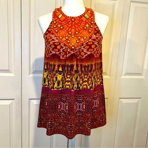 🍋 DG2 by Diane Gilman Beaded Tank Top - XS